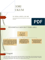 Teori Hukum (S2) Dr. Indra Afrita