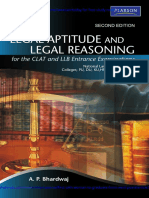 A P Bhardwaj Legal Aptitude and Legal Reasoning For The CL@Lawexamtoday