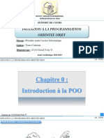 Chp0 Introduction POO