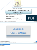 Chp1 - Classes Et Objets