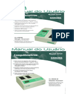 Coagulometro CL 2000 Manual