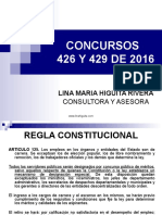 Capacitacion Convocatorias 426 y 429 A