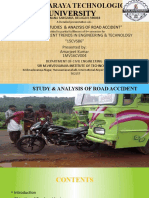 University: "Accident Studies & Analysis of Road Accident"