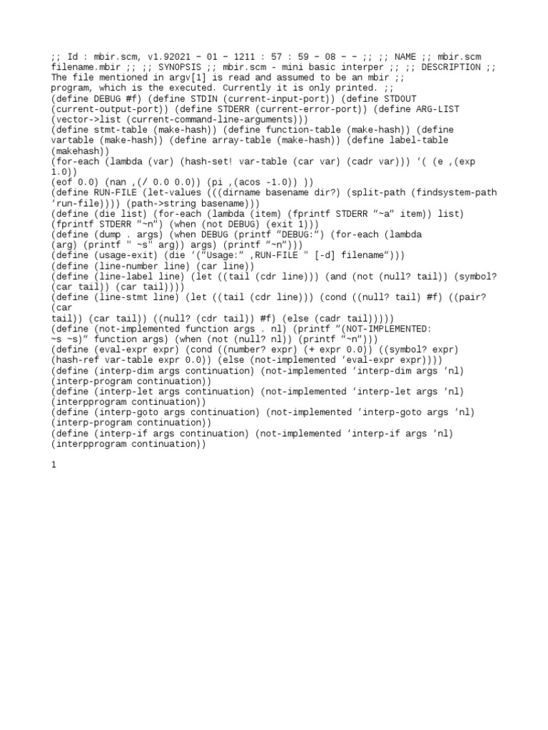 Mini Basic Interpreter Script | PDF | Automated Teller Machine | Use Case