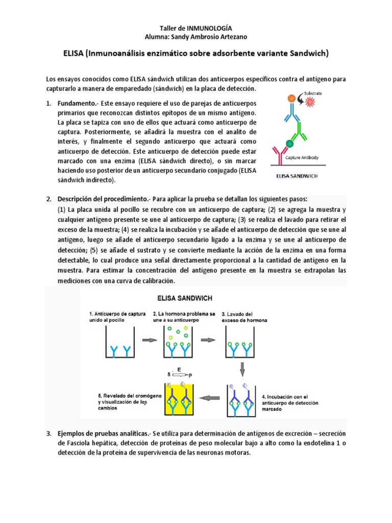 ELISA Sandwich | PDF
