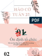 Chào cờ tuần 27