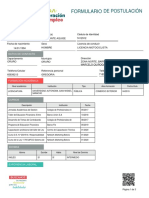 Formulario Registro Postulante