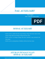 Pertemuan 10 Modal Auxiliary