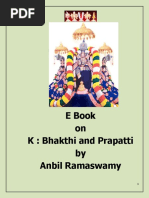 Bhakthi and Prapatti