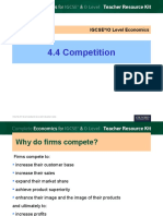 4.4 Competition: Igcse /O Level Economics