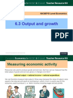 6.3 Output and Growth: Igcse /O Level Economics