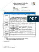 Formato Evaluación