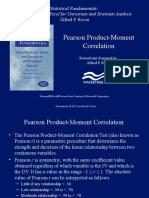 Pearson Product-Moment Correlation