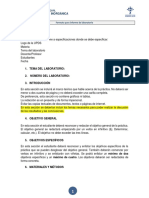 Formato para Informe de Laboratorio