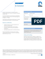 Calcium Chloride Solution Product Data Sheet