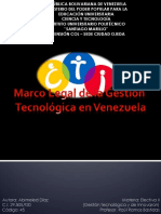 Revista Marco Legal Dela GT en Venezuela