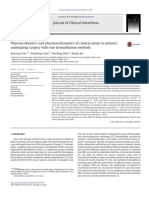 Journal of Clinical Anesthesia: Jianrong Guo, Xiaohong Yuan, Xiaofang Zhou, Xiaoju Jin