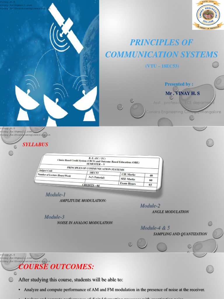 PC Module 1 (2020 | PDF | Frequency Modulation | Modulation