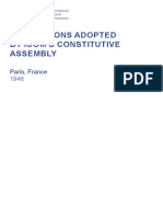 Resolutions Adopted by Icom'S Constitutive Assembly: Paris, France