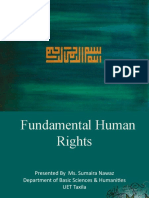 Lecture On Fundamental Human Rights