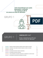 Checklists de SST para canteiros de obras