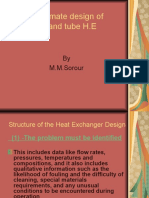 3.1 - Approximate Design of Shell & Tube H.E