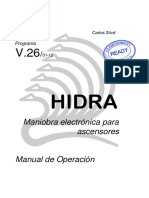 DT0017901 - MANUAL HIDRA V26 R1 - SP(1)