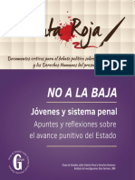 Tinta Roja N°1 - No a la baja / Jóvenes y sistema penal - 2017
