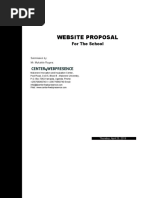 Website Proposal: For The School