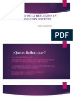 La importancia de la reflexión docente para mejorar la práctica pedagógica