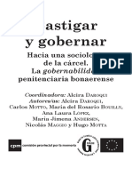 El Gobierno Del Encierro: Notas Sobre La Cuestión Carcelaria