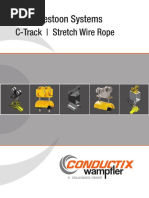 C-Track - Stretch Wire Rope: Cable Festoon Systems