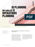 Scenario Planning in Sales Operations Planning