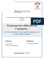 Traitement Des Difficultés de l'Entreprise (PFE) Version Finale (1)
