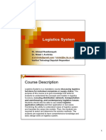 SISLOG-1. Introduction To Logistics Management and Strategy