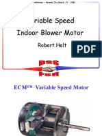 ECM™  Variable Speed Motor