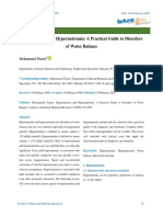 Hyponatremia and Hypernatremia A Practical Guide To Disorders of Water Balance