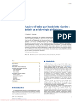 Analyse D'urine Par Bandelette Réactive Intérêt en Néphrologie Pédiatrique AKOS