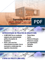 Aula 01 - Expressão Gráfica II -  2020.1