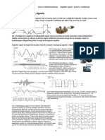 Digitalni Signali - Prenos I Modulacije