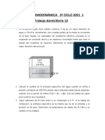 Trabajo Domiciliario Problemas Entropía