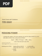 Fire Assay Techniques for Gold Analysis | PDF | Metallurgical Assay | Lead