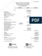 Balance General Consolidado BCE Enero 2021