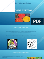 Medios de Cultivo