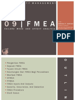 09 Fmea Failure Mode and Effect Analysis Debrina P Andriani Teknik Industri Universitas Brawijaya TH Oleh