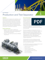 OP Production and Test Separator TechSheet Peerless