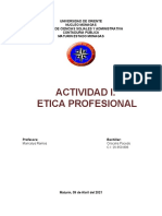 Etica Profesional.