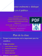 seminario7Comopresentarydialogarconelpublico