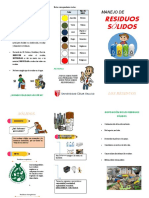 Triptico Residuos Solidos