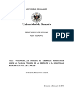 Universidad de Granada: Departamento de Medicina Tesis Doctoral